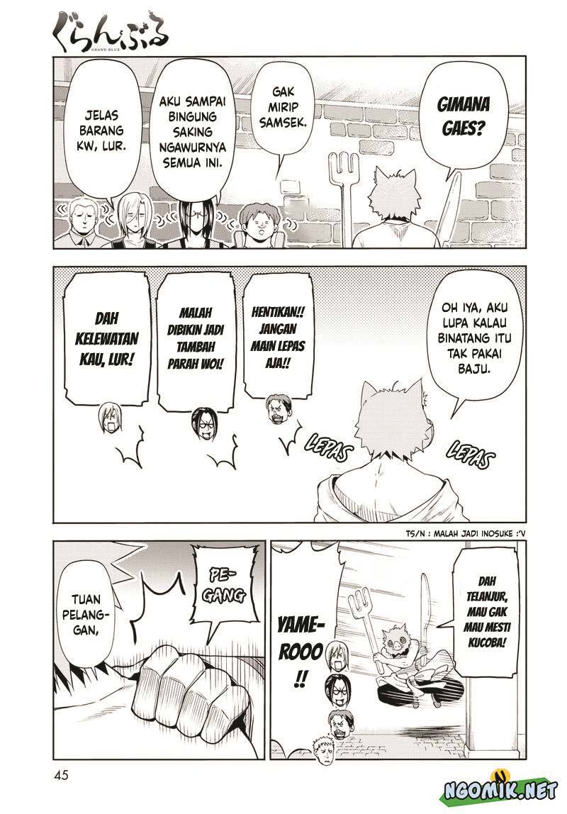 Grand Blue Chapter 78 Gambar 45
