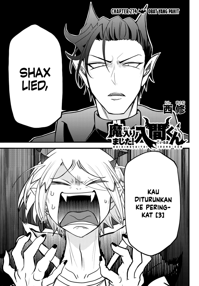 Baca Manga Mairimashita! Iruma-kun Chapter 274 Gambar 2