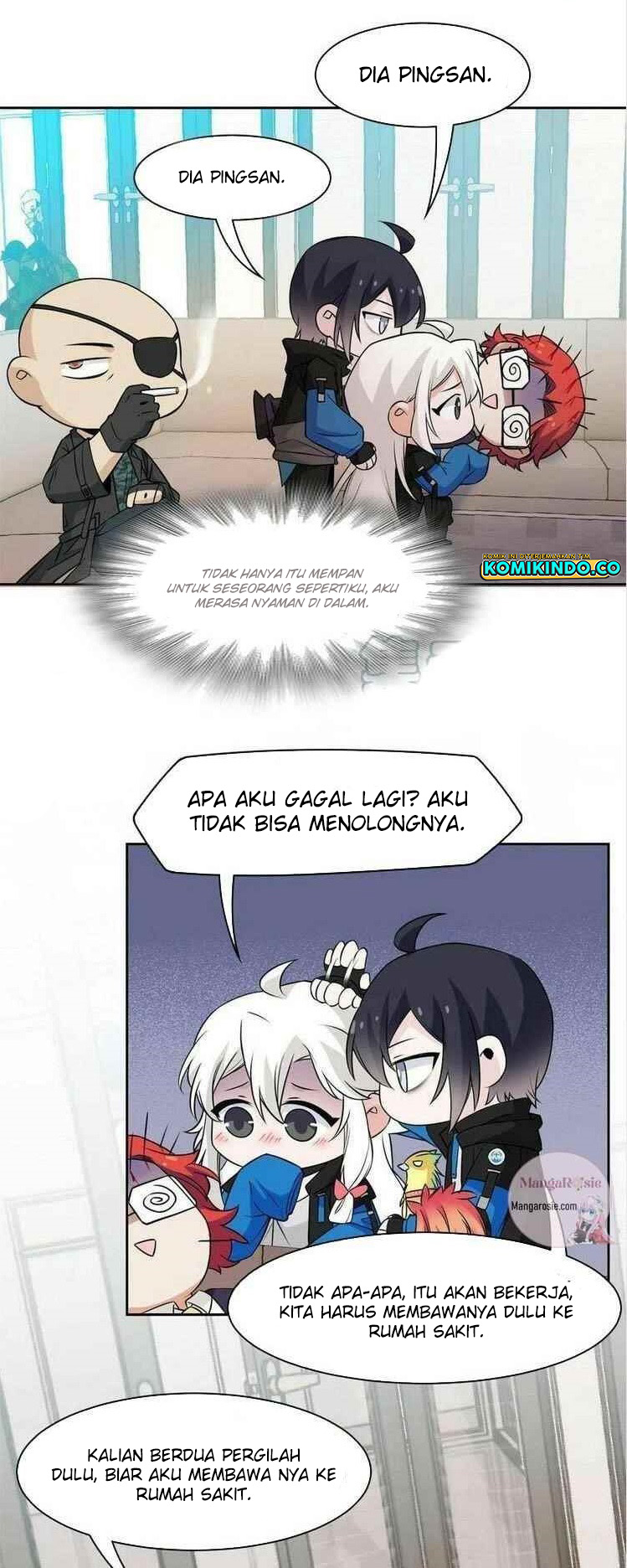 Baca Manhua The Strong Man From the Mental Hospital Chapter 90 Gambar 2