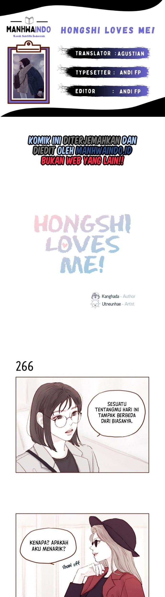 Baca Komik Hongshi Loves Me! Chapter 38 Gambar 1