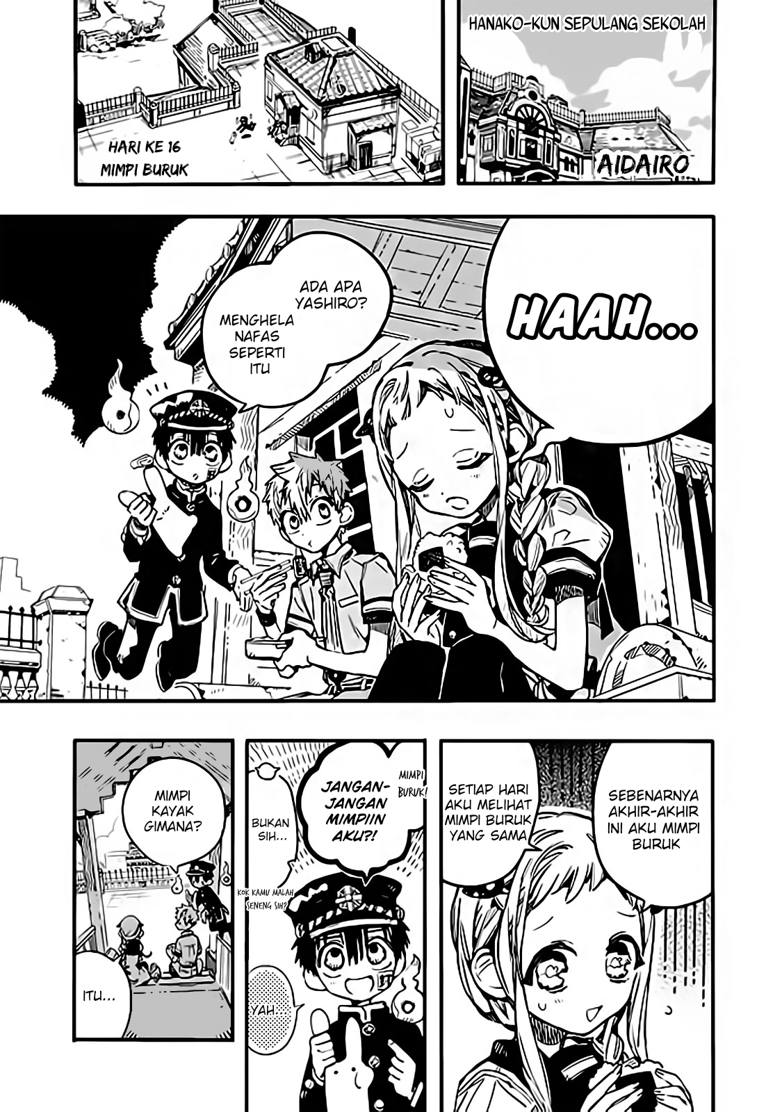 Houkago Shounen Hanako-kun Chapter 16 Gambar 3