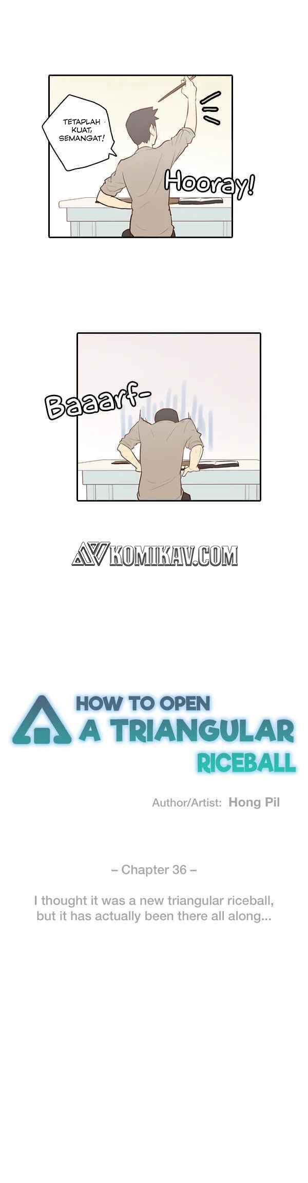 How to Open a Triangular Riceball Chapter 36 Gambar 9