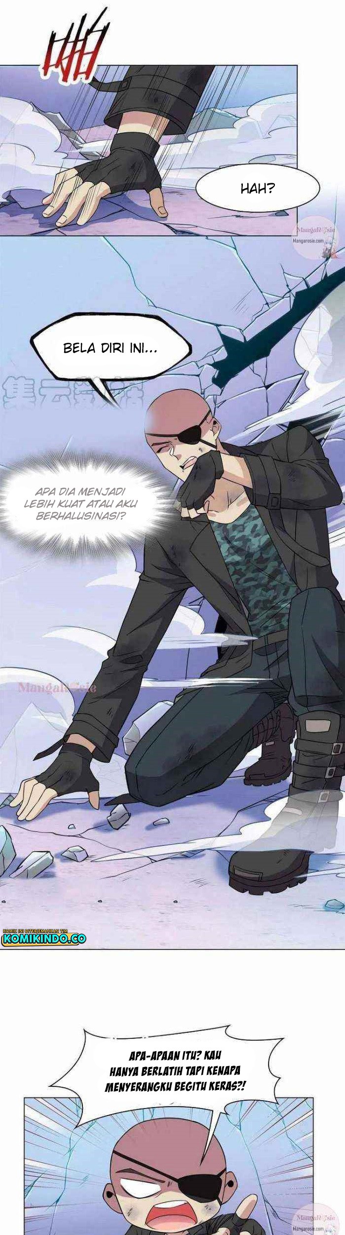 Baca Manhua The Strong Man From the Mental Hospital Chapter 91 Gambar 2