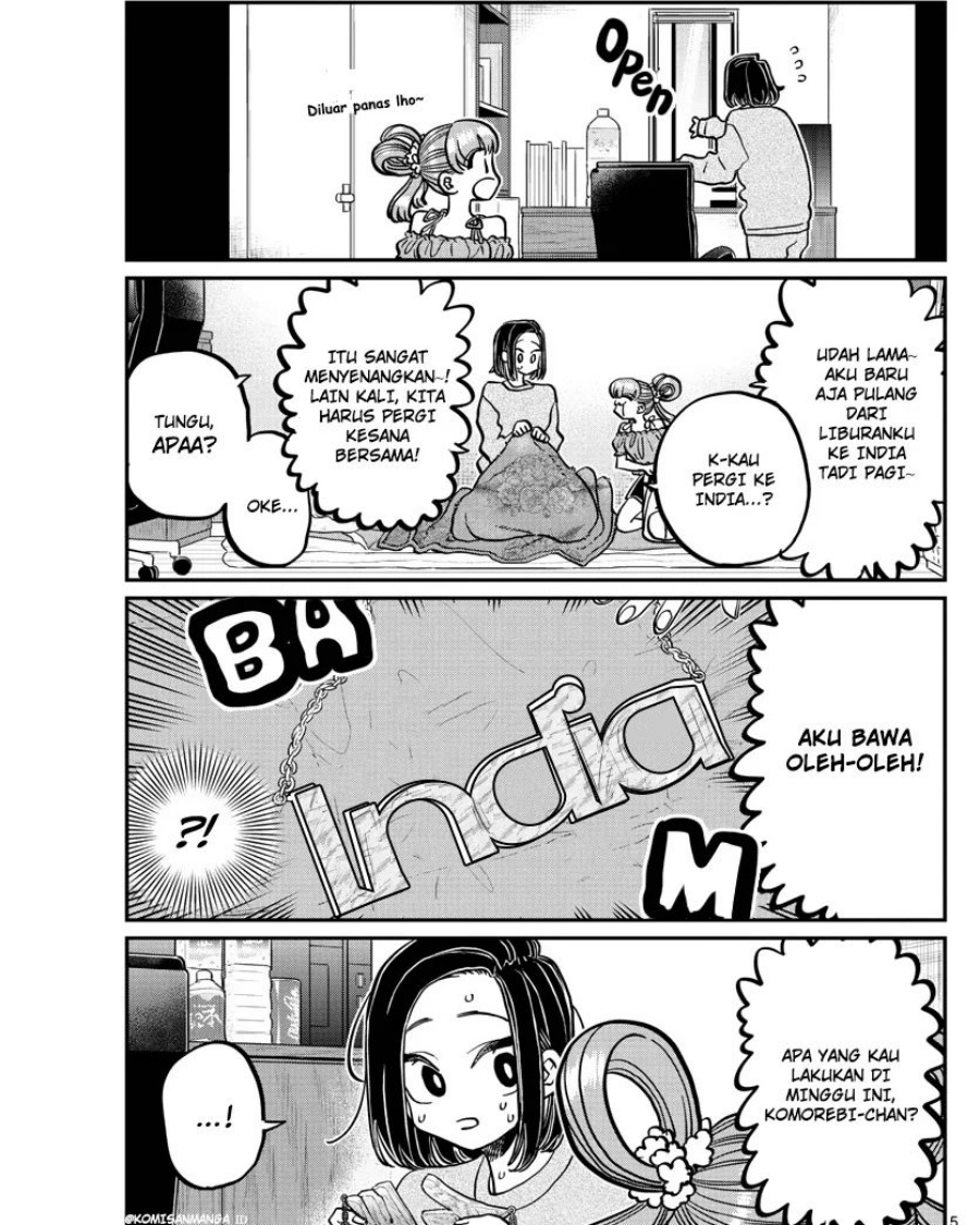 Komi-san wa Komyushou Desu Chapter 379 Gambar 5