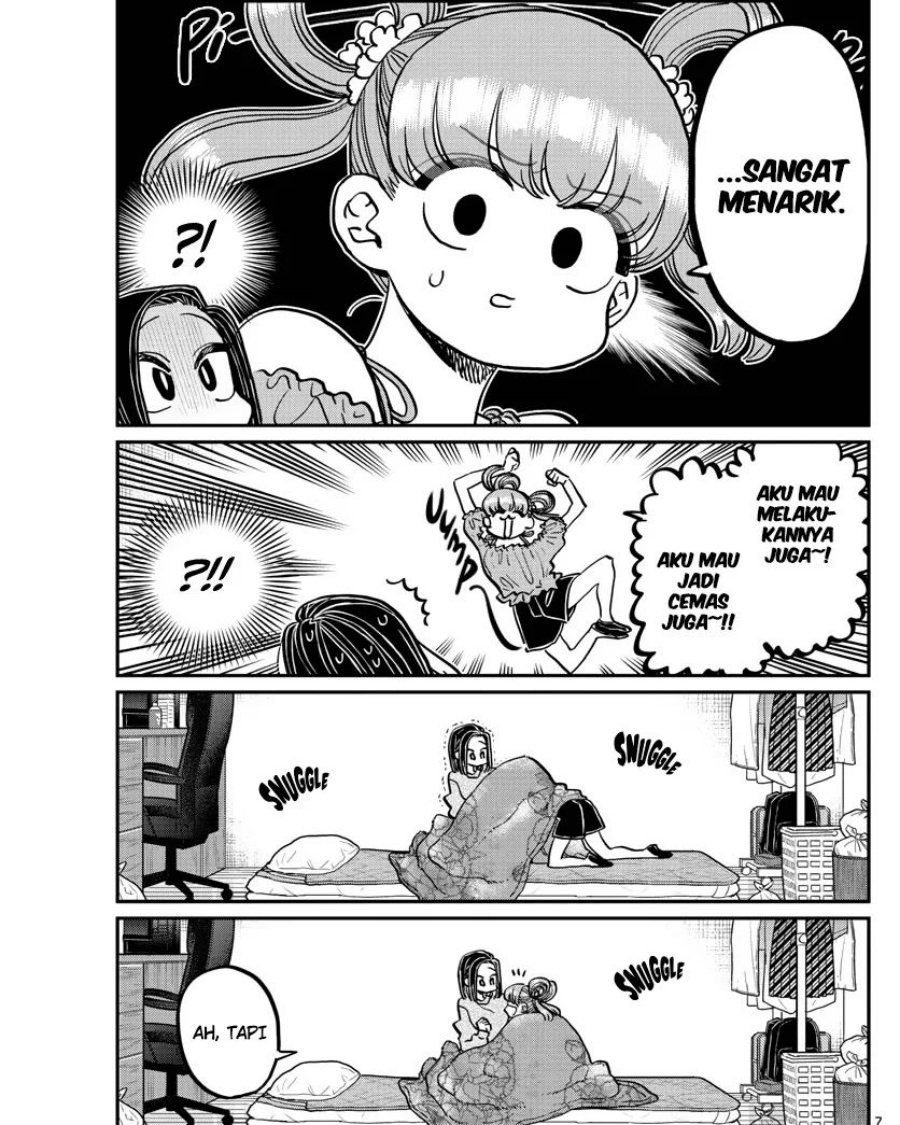 Komi-san wa Komyushou Desu Chapter 379 Gambar 7