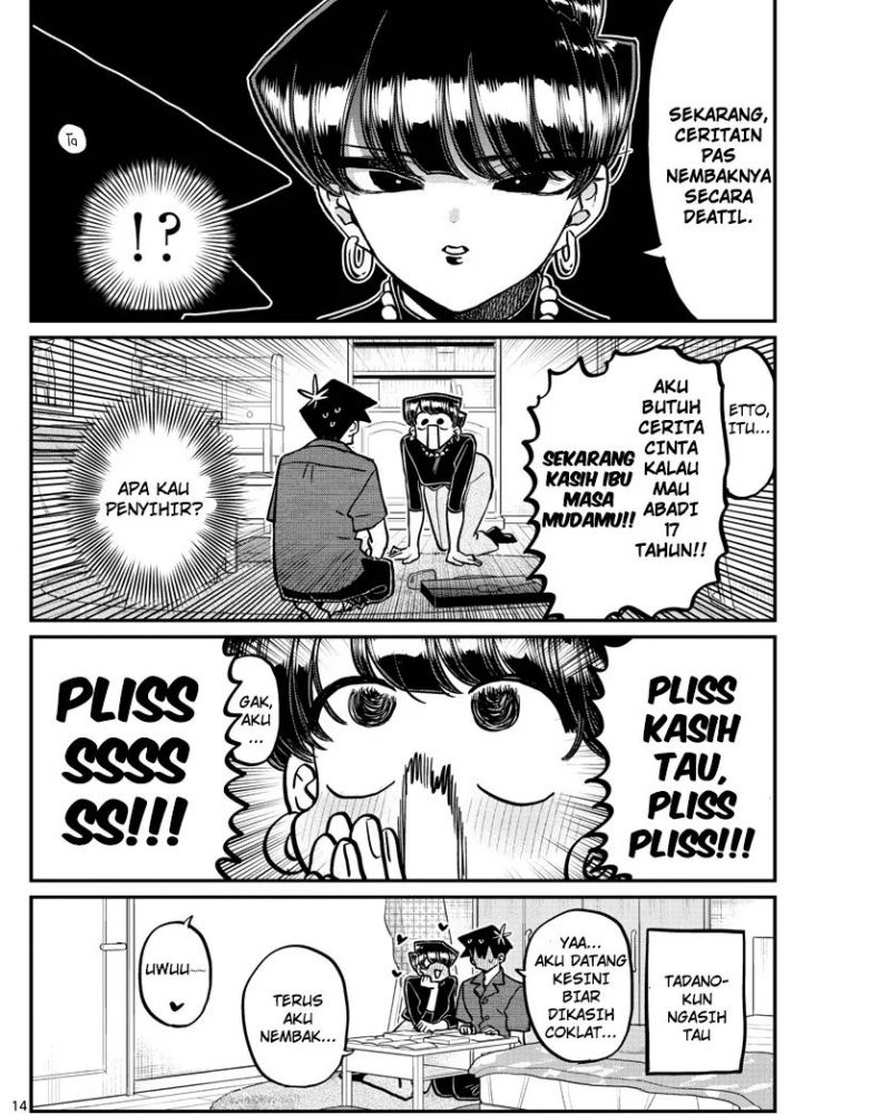 Komi-san wa Komyushou Desu Chapter 378 Gambar 14