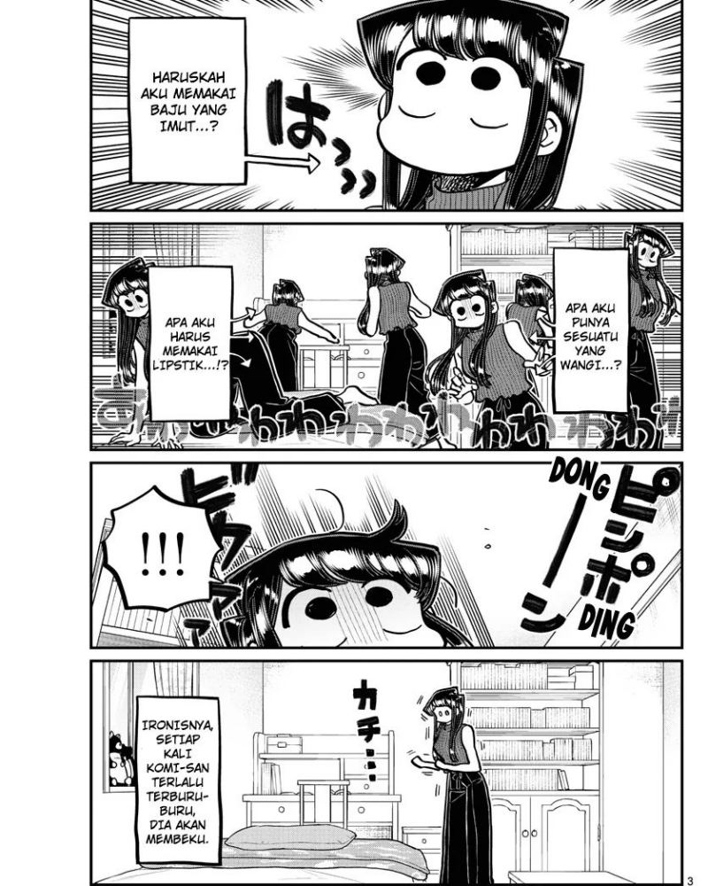 Komi-san wa Komyushou Desu Chapter 378 Gambar 3