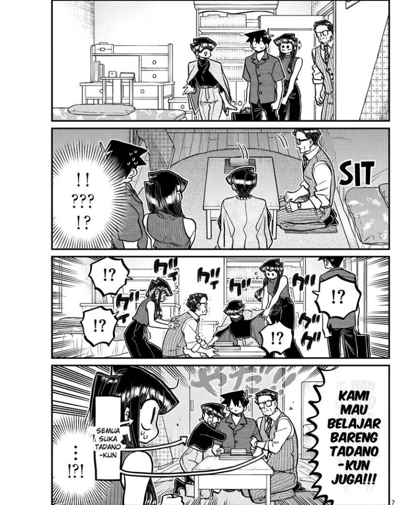 Komi-san wa Komyushou Desu Chapter 378 Gambar 7