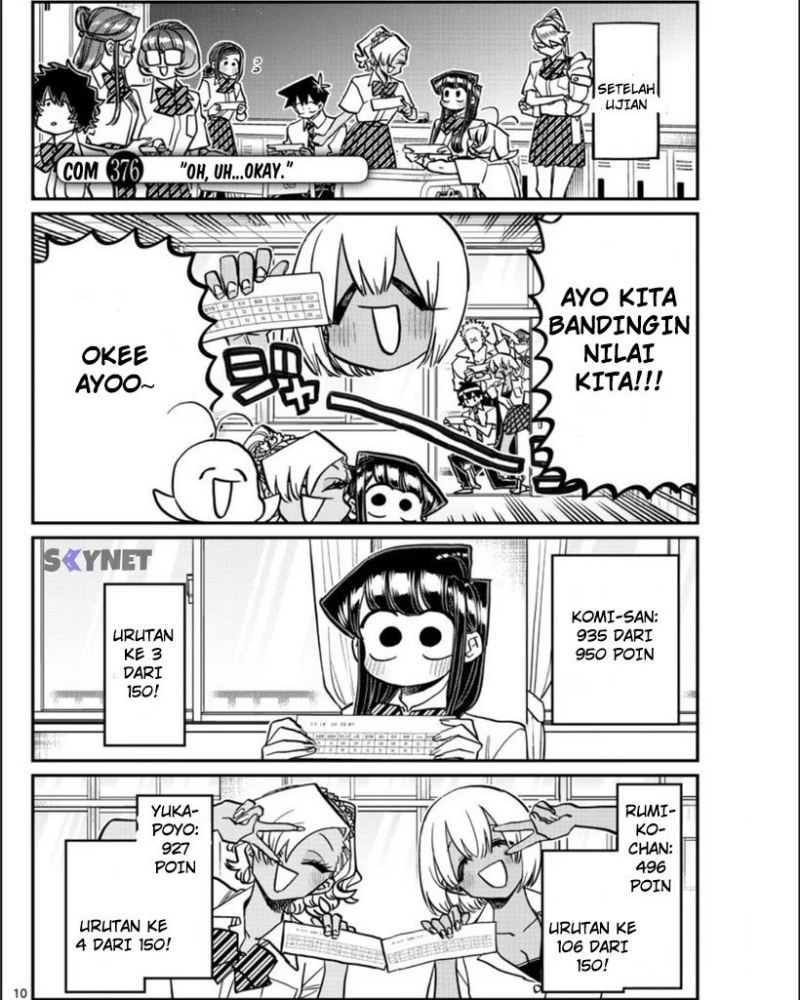 Baca Komik Komi-san wa Komyushou Desu Chapter 376 Gambar 1