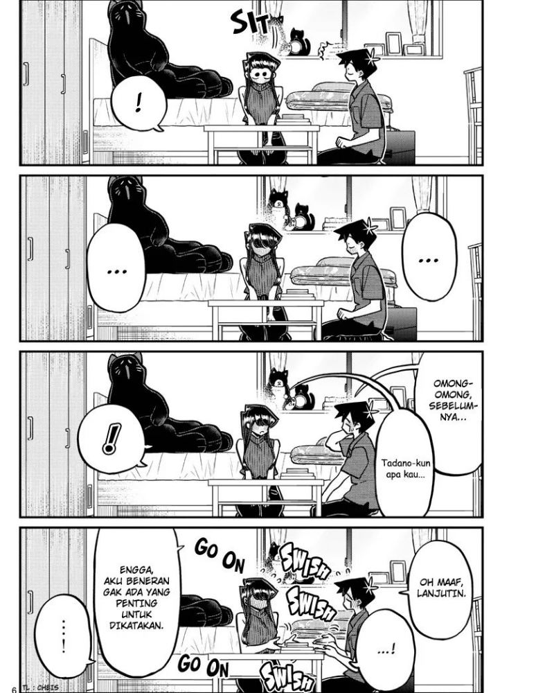 Komi-san wa Komyushou Desu Chapter 374 Gambar 6