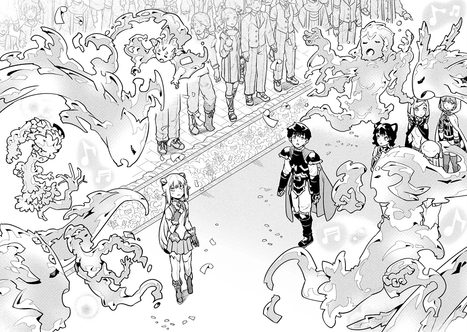 NEET dakedo Hello Work ni Ittara Isekai ni Tsuretekareta Chapter 46 Gambar 33