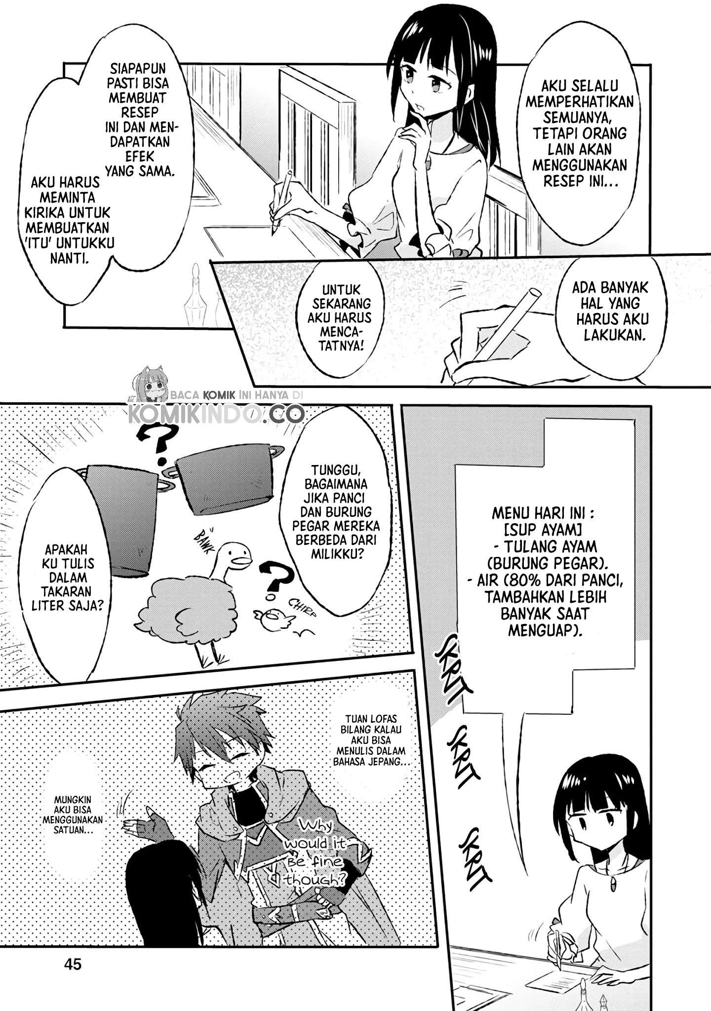 I Decided to Cook Because the Losing Potion Was Soy Sauce Chapter 7 Gambar 12