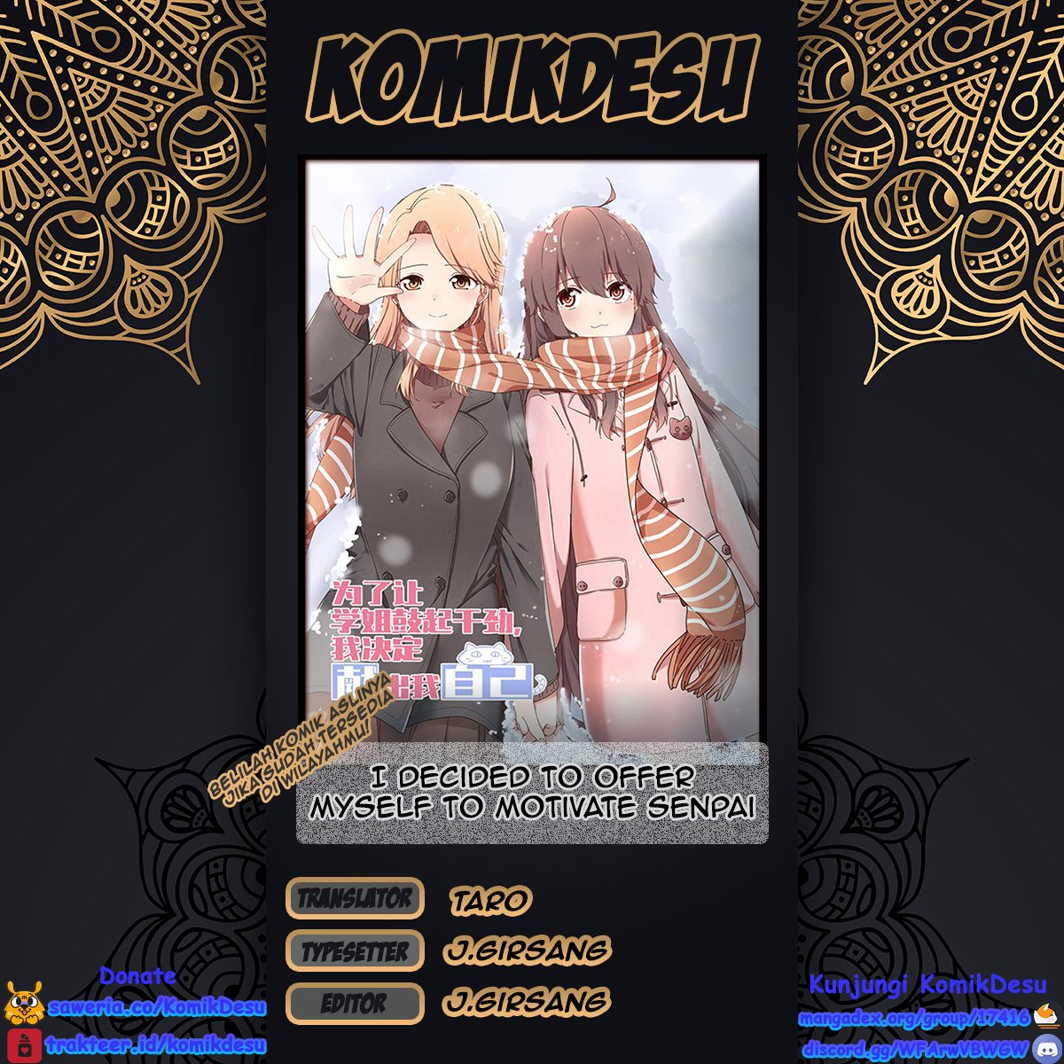 Baca Komik I Decided to Offer Myself to Motivate Senpai Chapter 2 Gambar 1