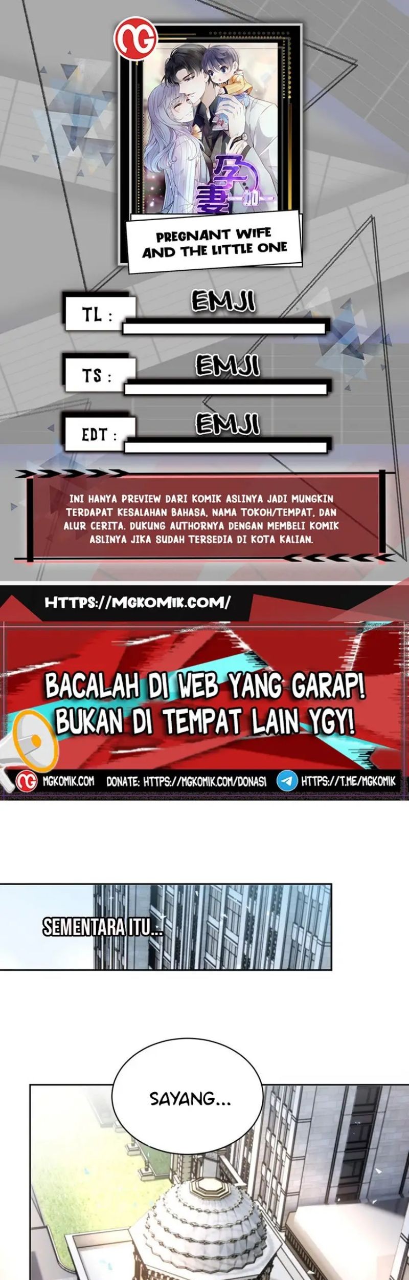 Komik Pregnant Wife, One Plus One Chapter 217 gambar nomor 1