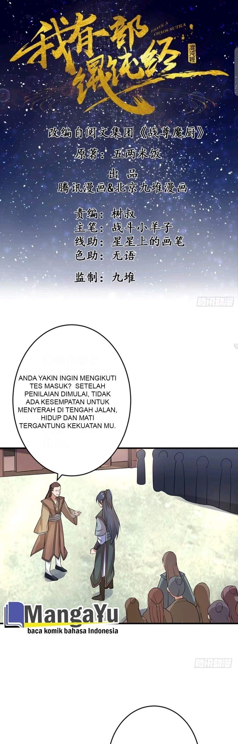 Baca Manhua I Have a Chaos Sutra Chapter 4 Gambar 2