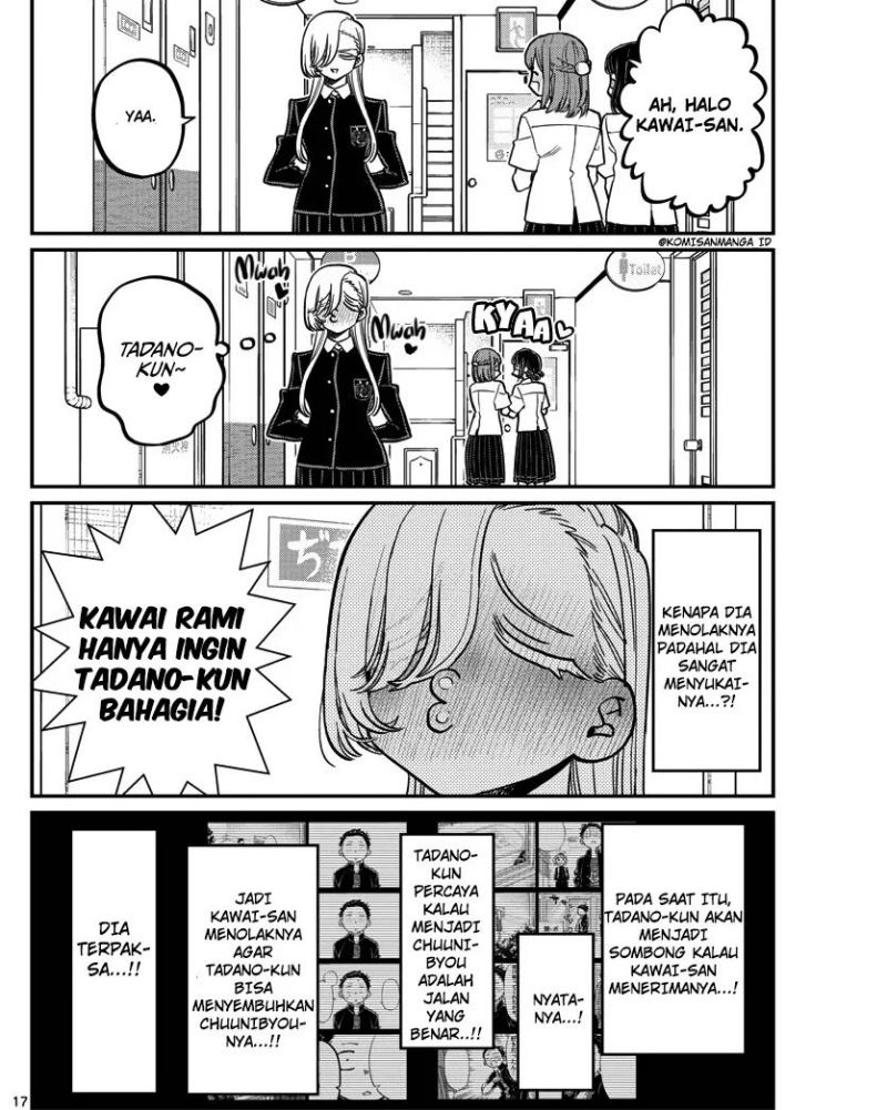 Komi-san wa Komyushou Desu Chapter 380 Gambar 17