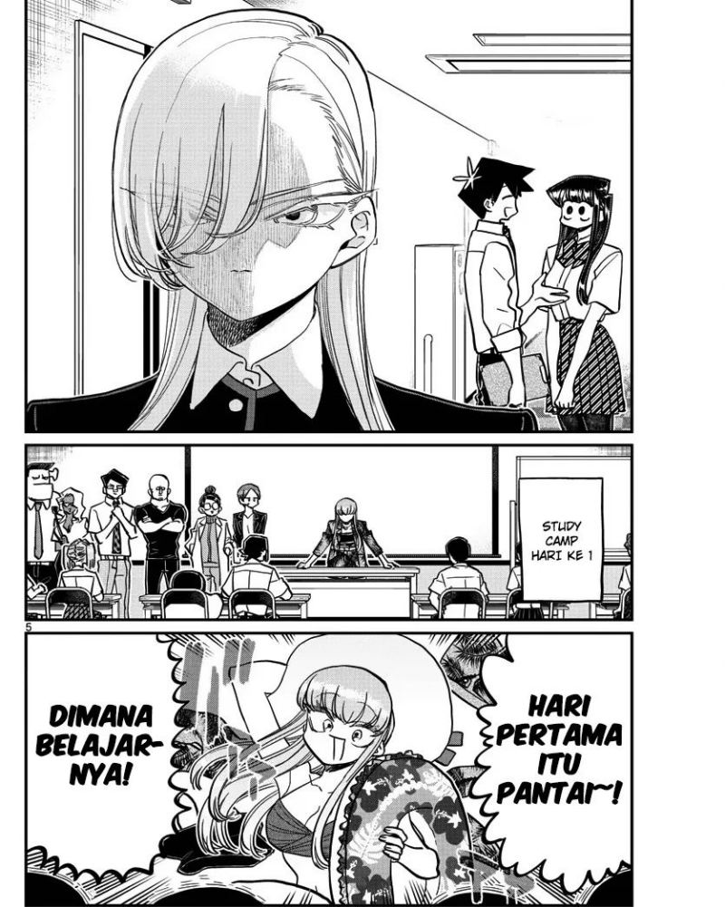 Komi-san wa Komyushou Desu Chapter 380 Gambar 5