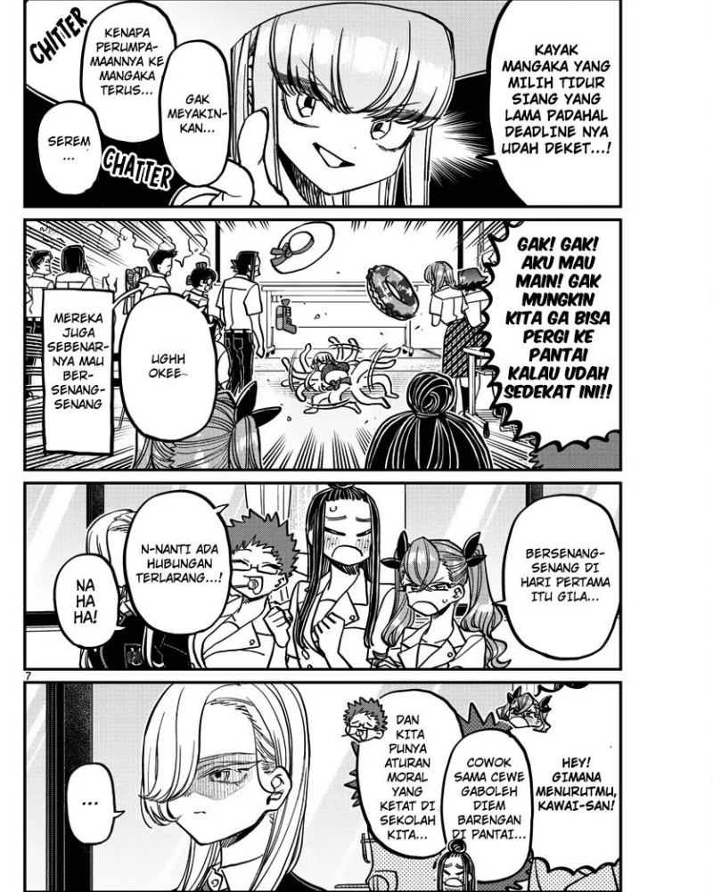 Komi-san wa Komyushou Desu Chapter 380 Gambar 7
