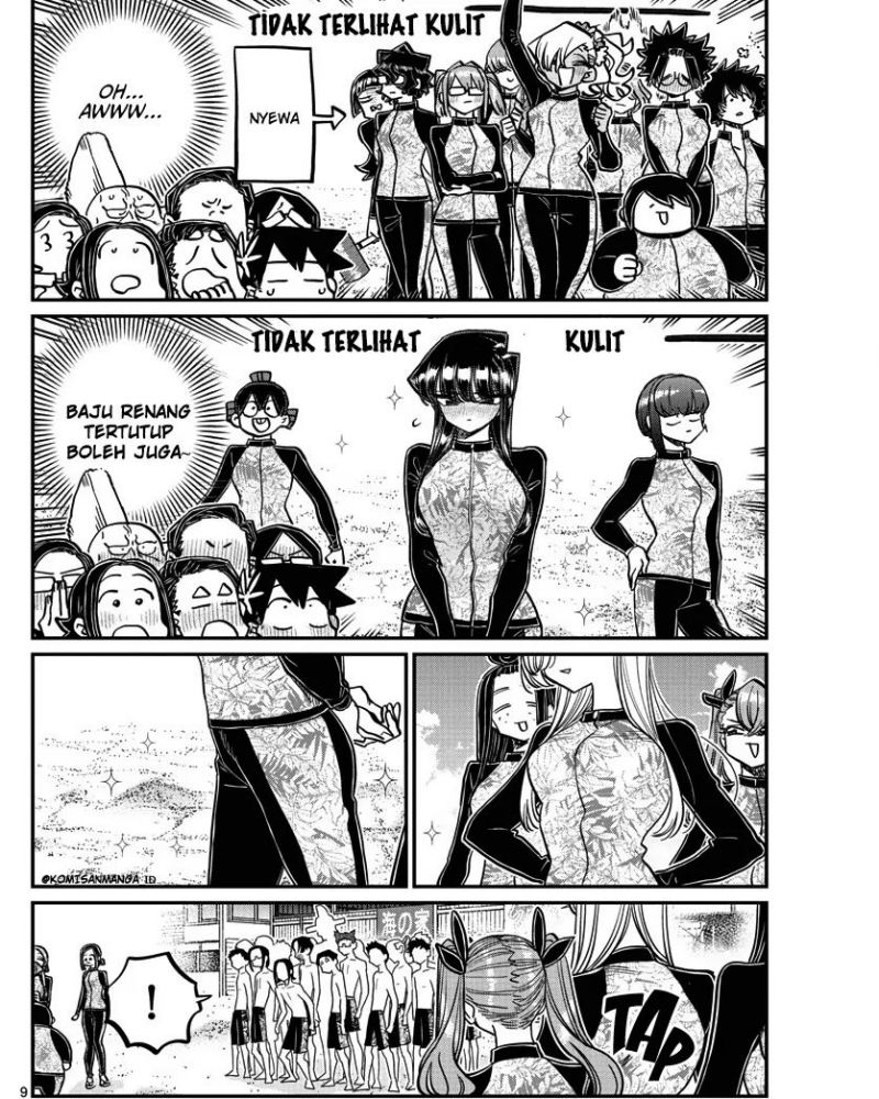Komi-san wa Komyushou Desu Chapter 380 Gambar 9