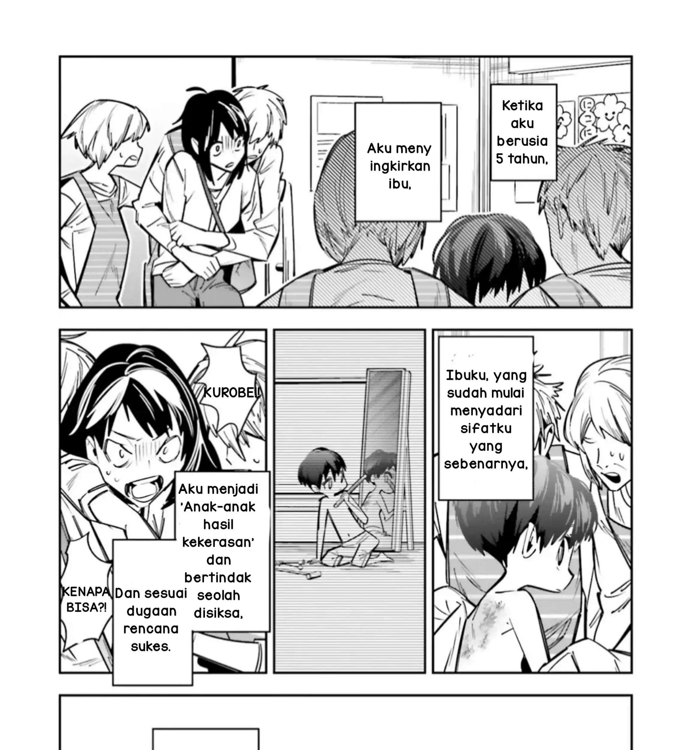 I Reincarnated as the Little Sister of a Death Game Manga’s Murder Mastermind and Failed Chapter 5 Gambar 15