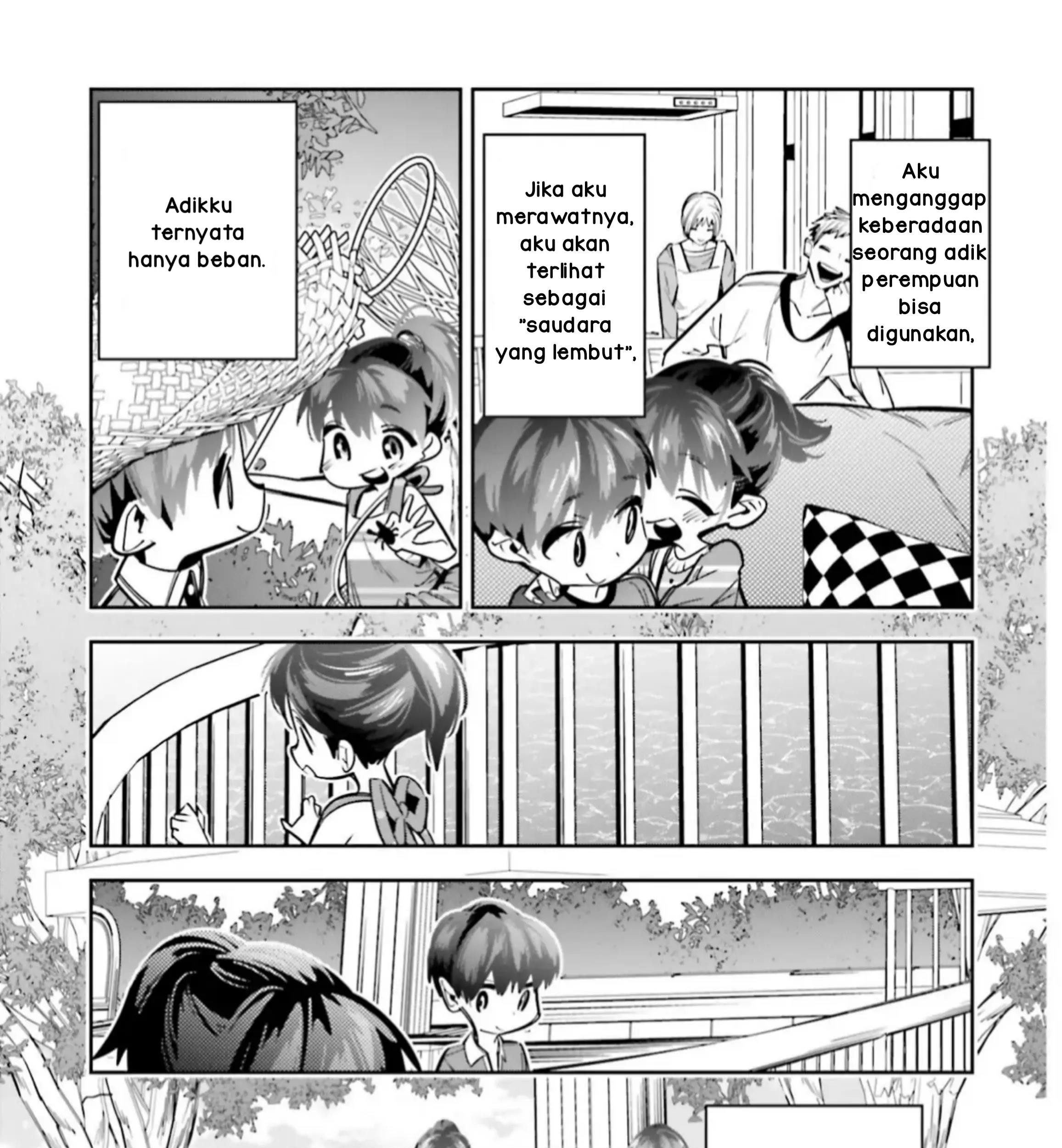 I Reincarnated as the Little Sister of a Death Game Manga’s Murder Mastermind and Failed Chapter 5 Gambar 19