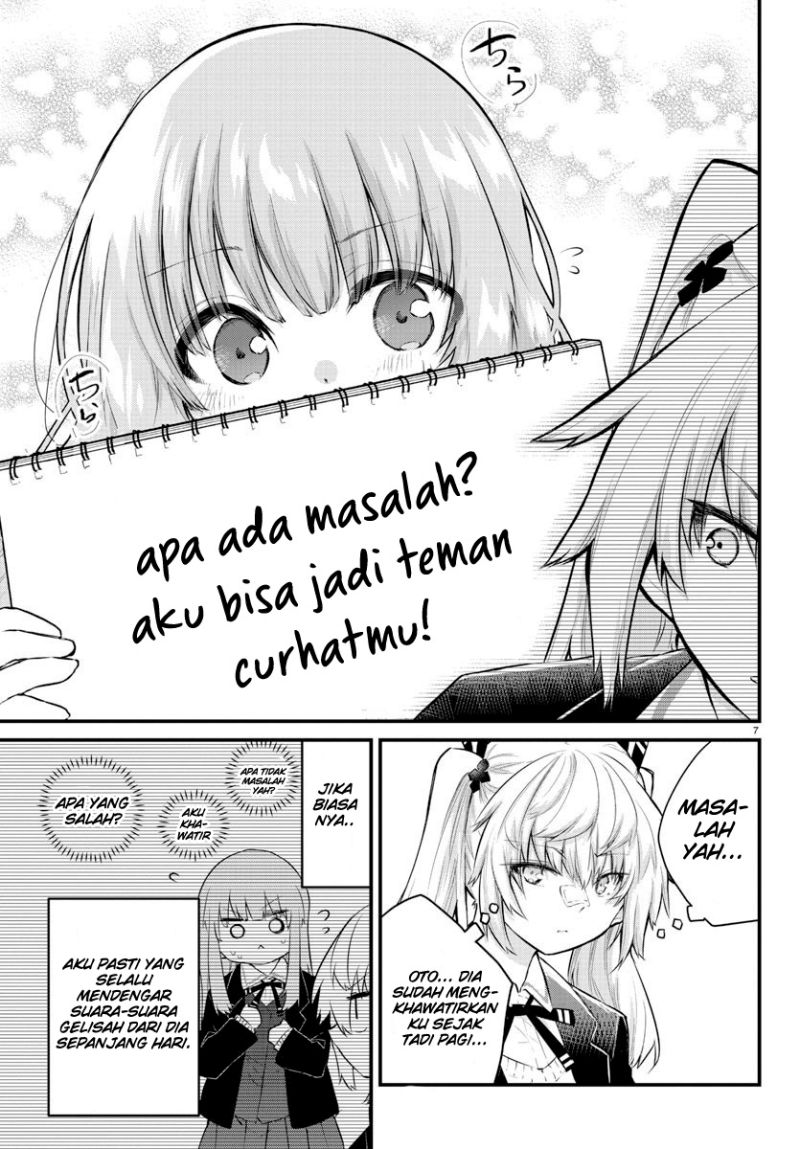 Koe ga dasenai Shoujo wa “Kanojo ga Yasashisugiru” to Omotte iru Chapter 133 Gambar 10