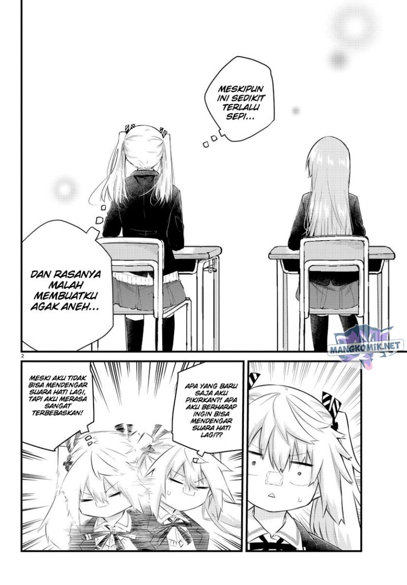 Koe ga dasenai Shoujo wa “Kanojo ga Yasashisugiru” to Omotte iru Chapter 133 Gambar 5