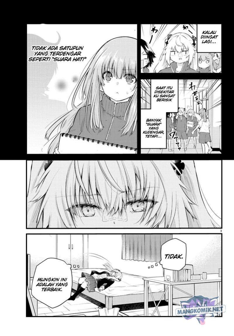 Koe ga dasenai Shoujo wa “Kanojo ga Yasashisugiru” to Omotte iru Chapter 131 Gambar 5