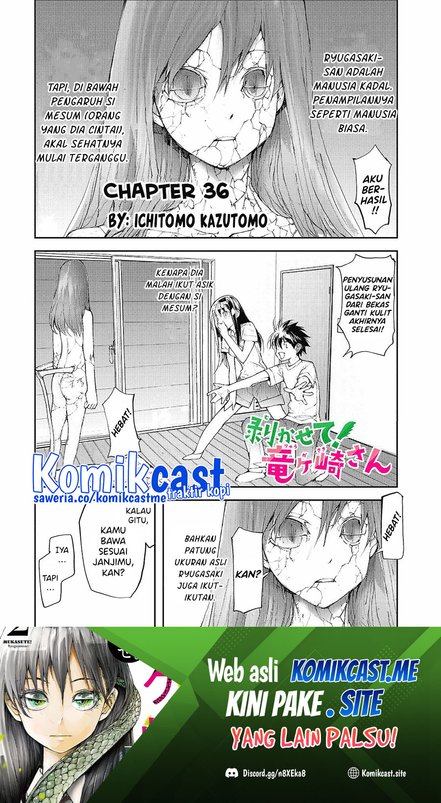 Baca Manga Mukasete! Ryugasaki-san Chapter 36 Gambar 2
