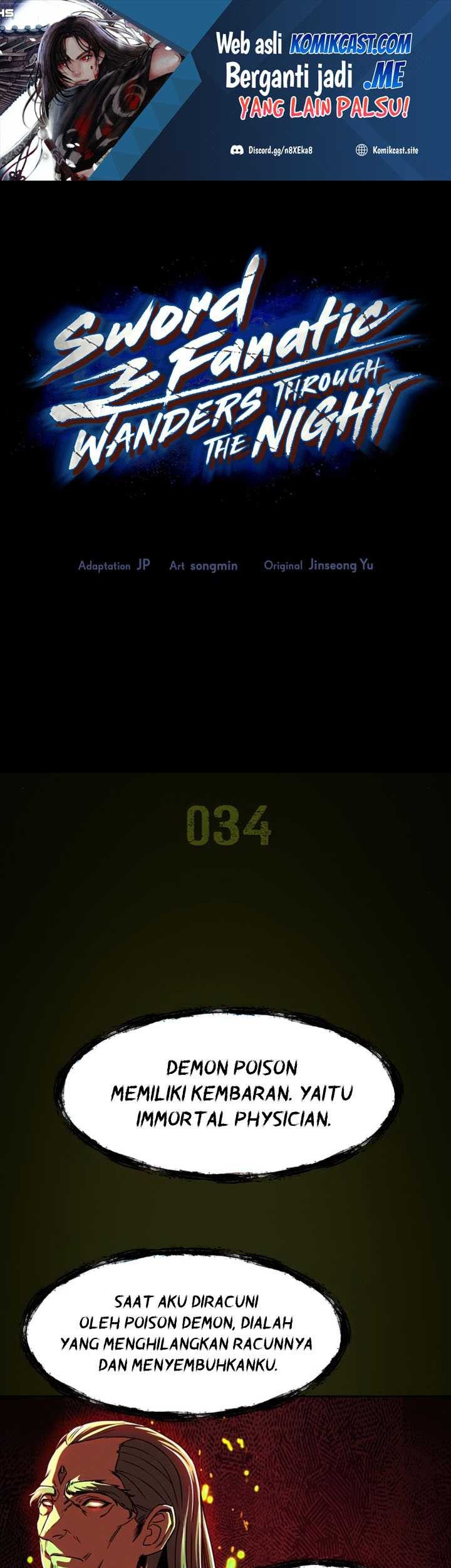 Baca Manhwa Sword Fanatic Wanders Through The Night Chapter 34 Gambar 2