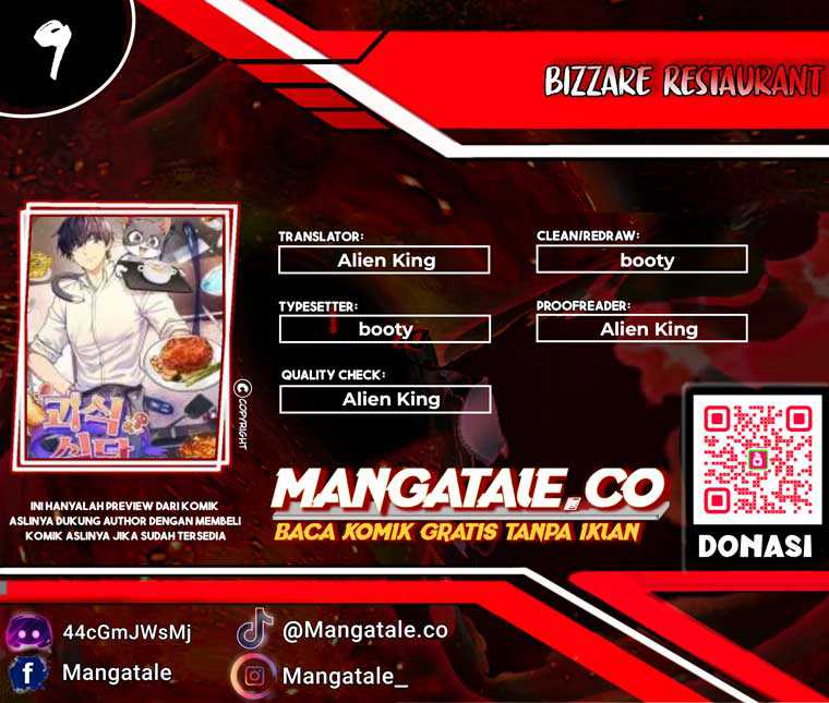 Baca Komik Bizarre Restaurant Chapter 09 Gambar 1