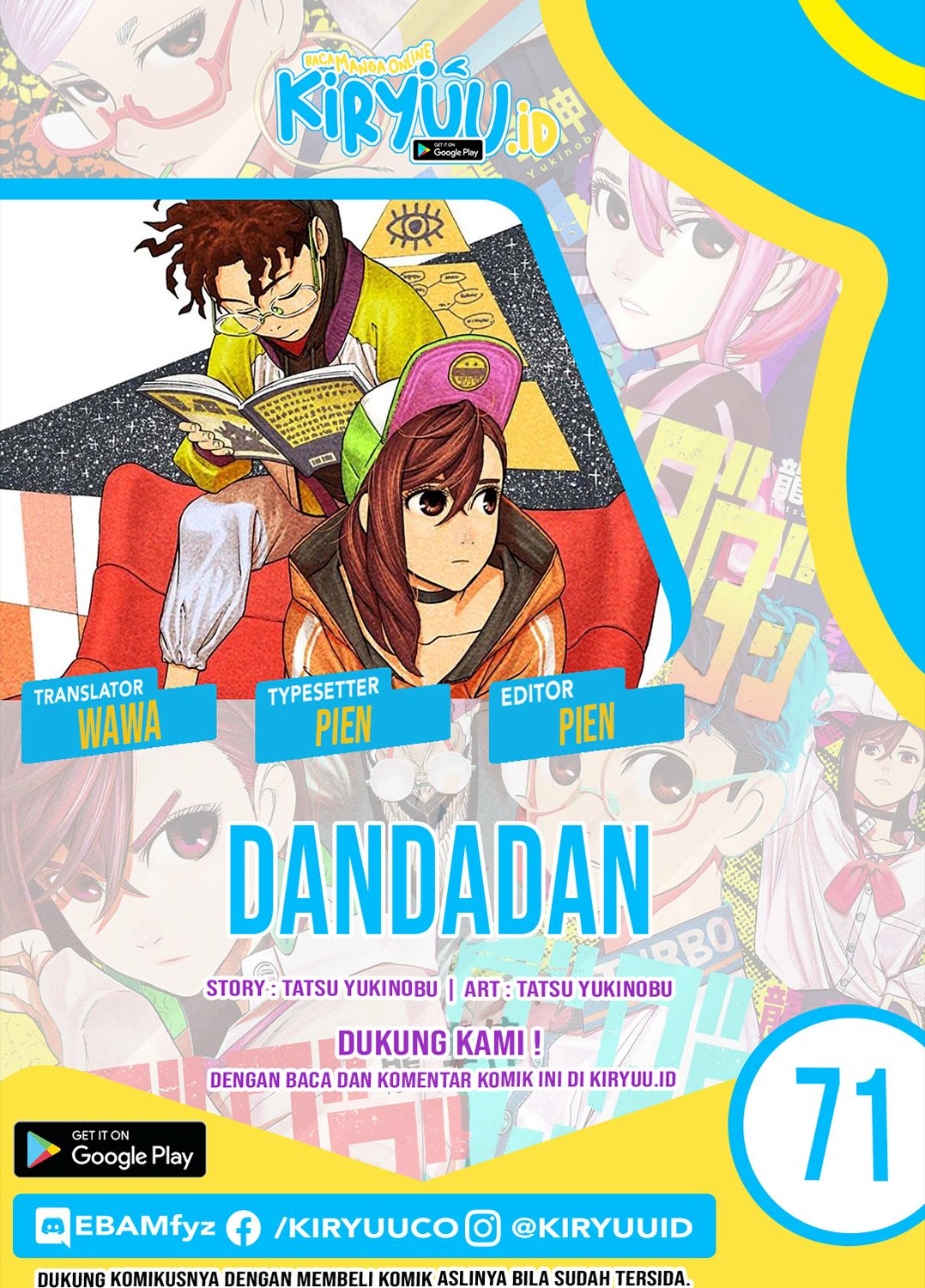 Baca Komik DANDADAN Chapter 71 Gambar 1