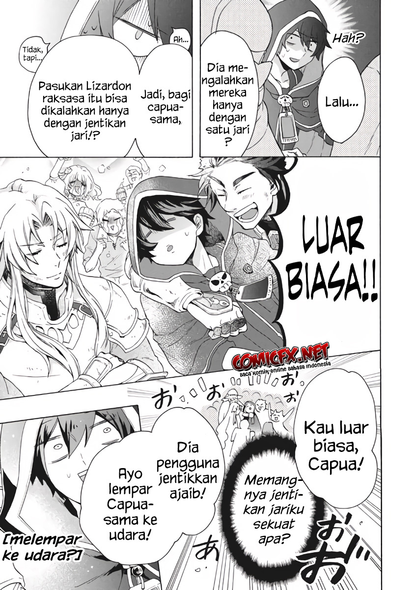 “Kukuku… He is the weakest of the Four Heavenly Monarchs.” I was dismissed from my job but somehow I became the master of a hero and a holy maiden. Chapter 09.2 Gambar 15