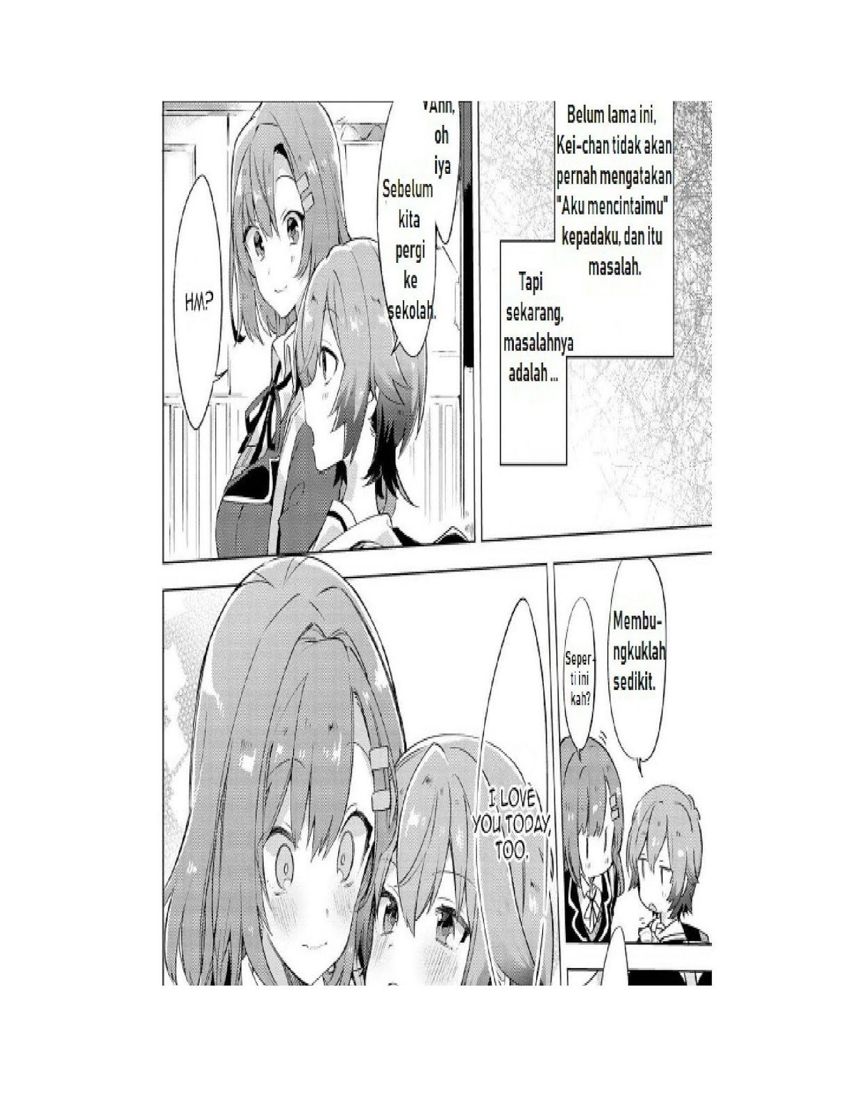 Baca Manga I Want You to Say You Love Me Chapter 2 Gambar 2