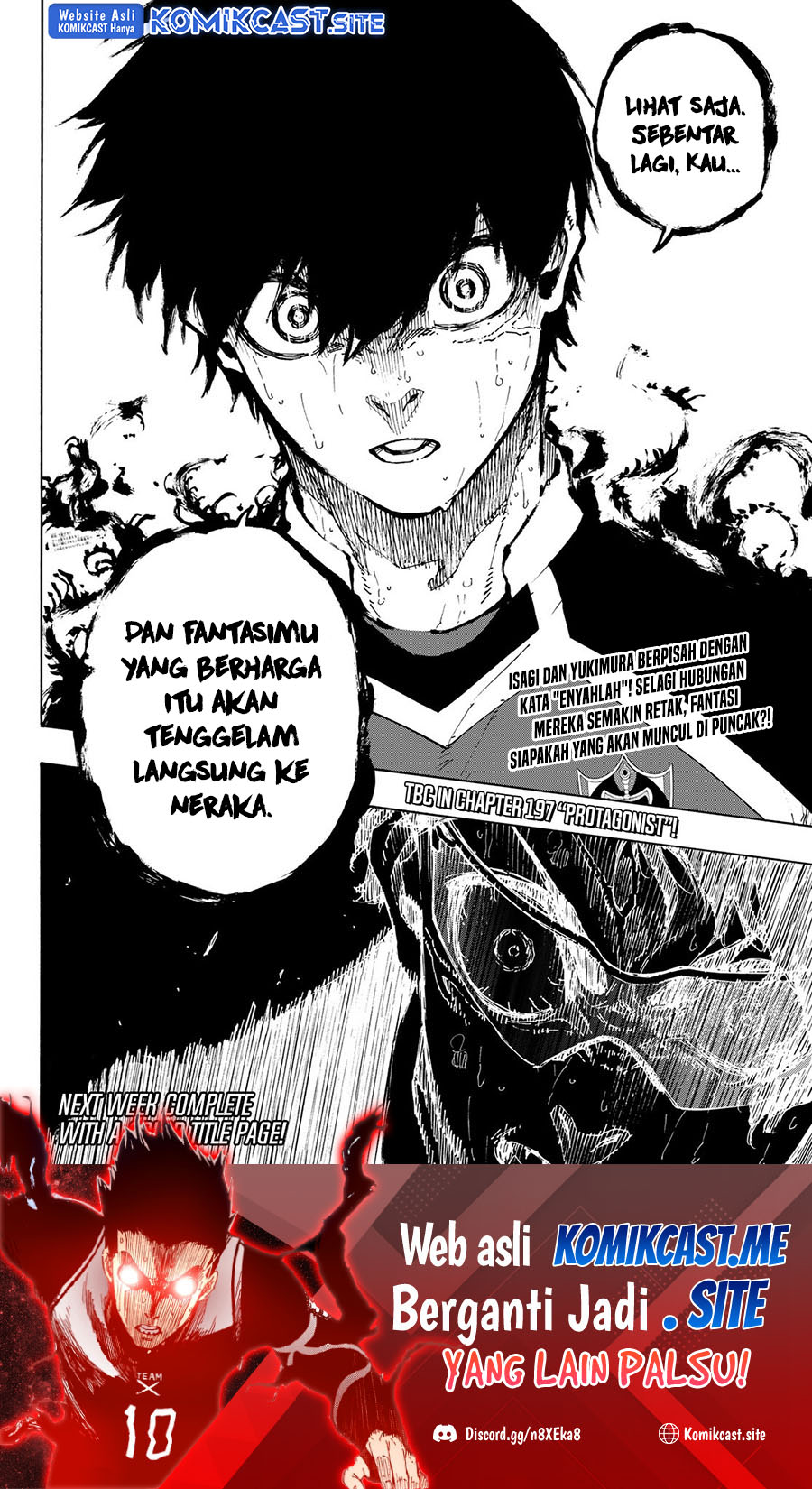 Blue Lock Chapter 196 Gambar 19