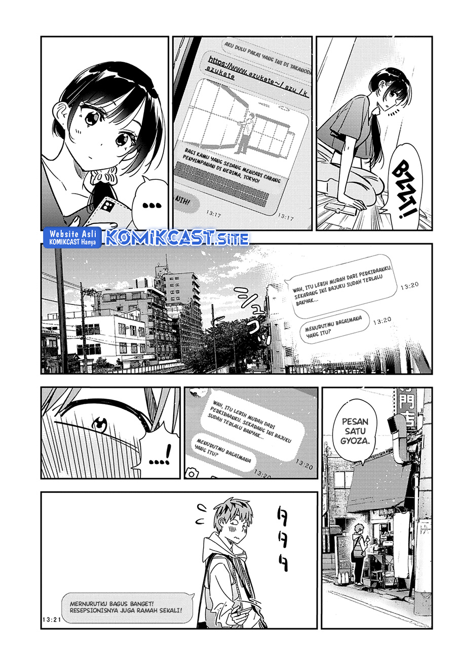 Kanojo Okarishimasu Chapter 244 Gambar 12