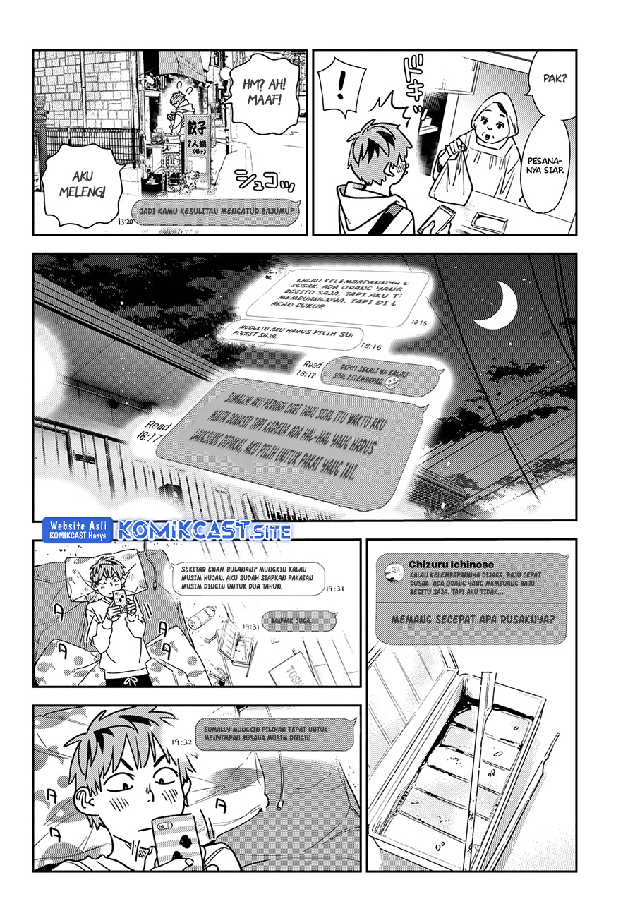 Kanojo Okarishimasu Chapter 244 Gambar 13