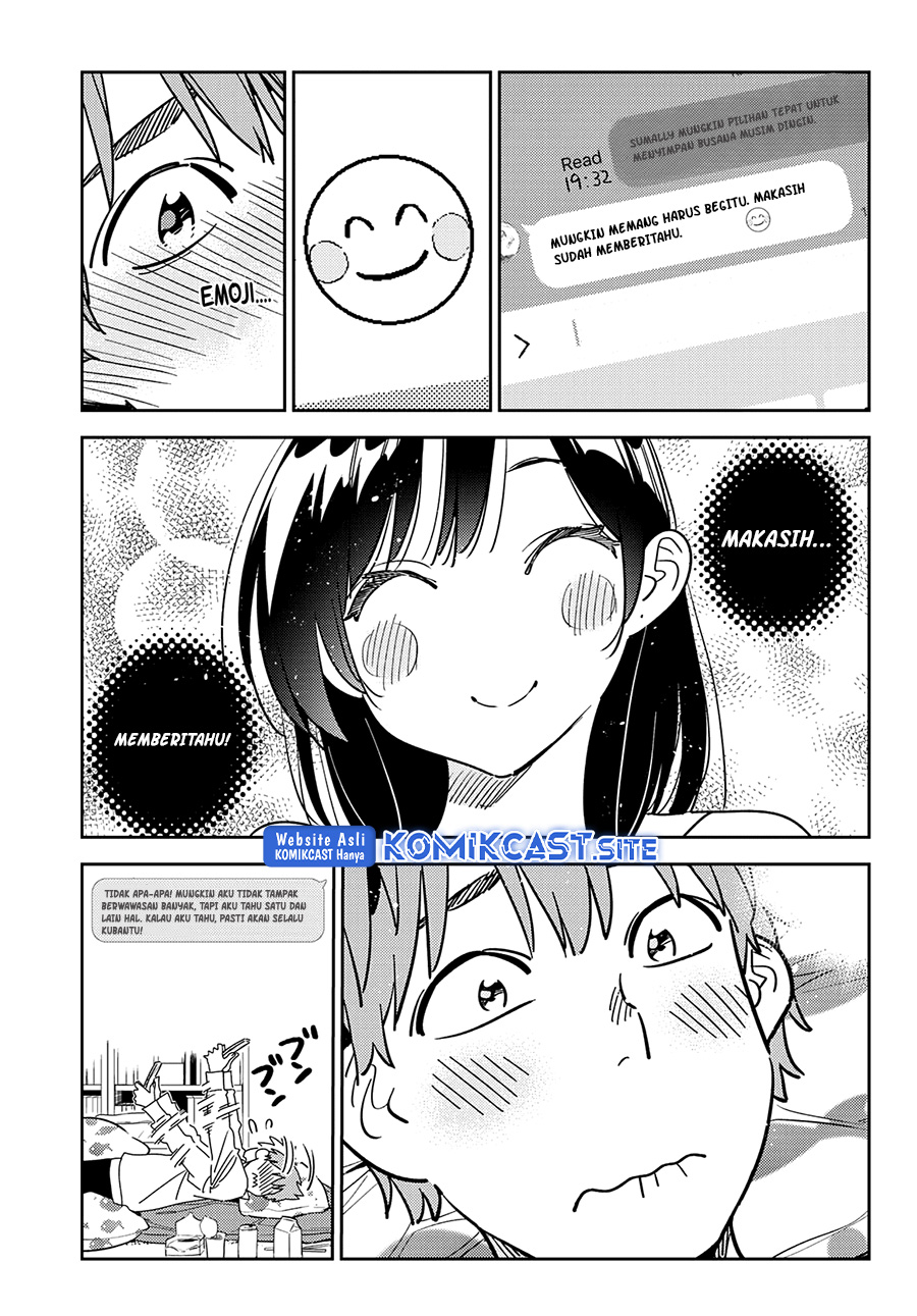 Kanojo Okarishimasu Chapter 244 Gambar 14