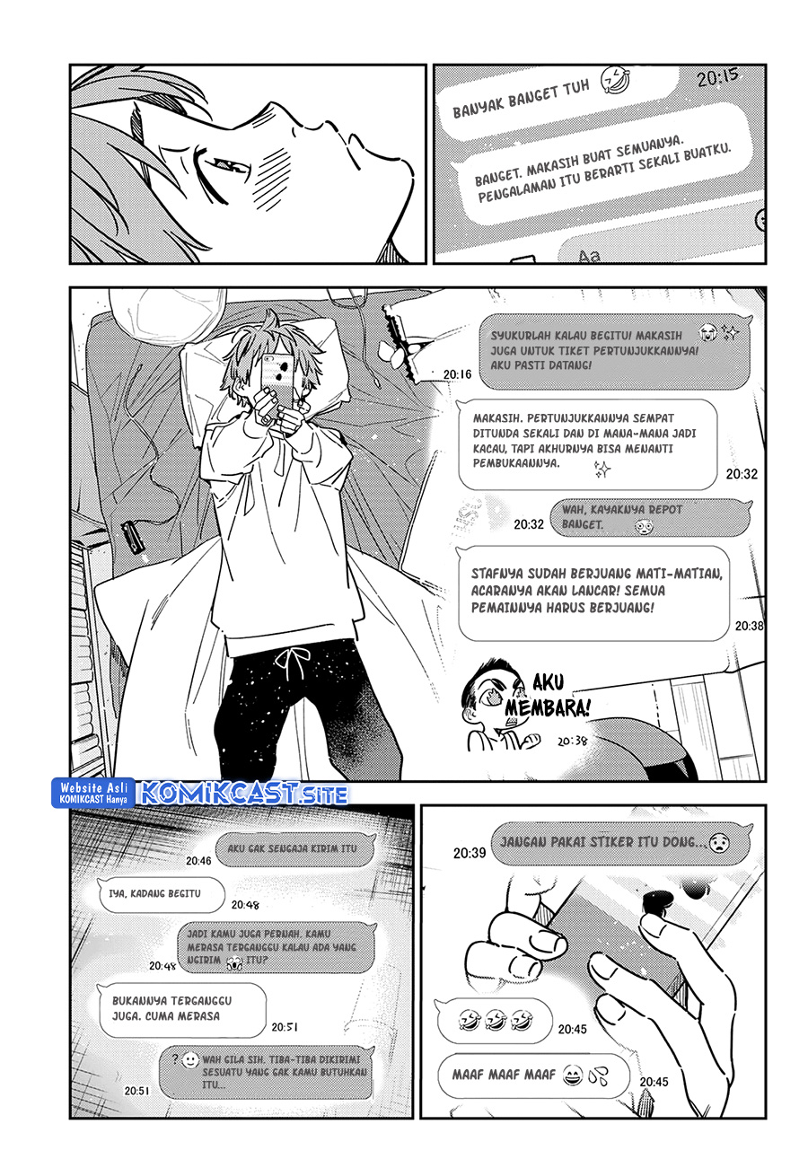 Kanojo Okarishimasu Chapter 244 Gambar 16