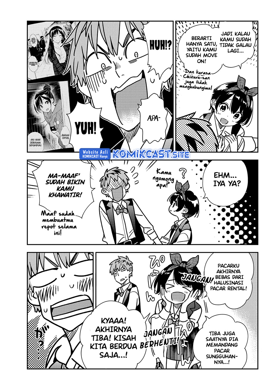 Kanojo Okarishimasu Chapter 244 Gambar 6