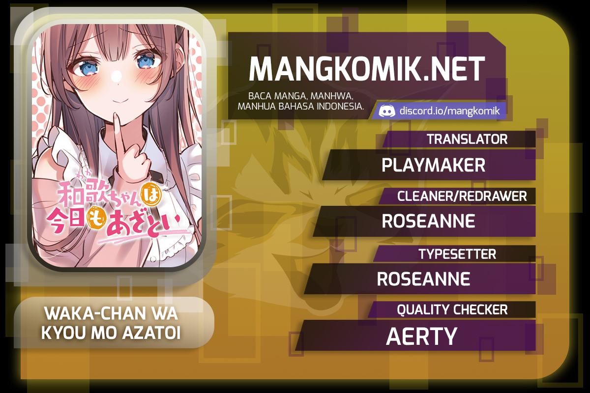 Baca Komik Waka-chan Is Flirty Again Chapter 04 Gambar 1