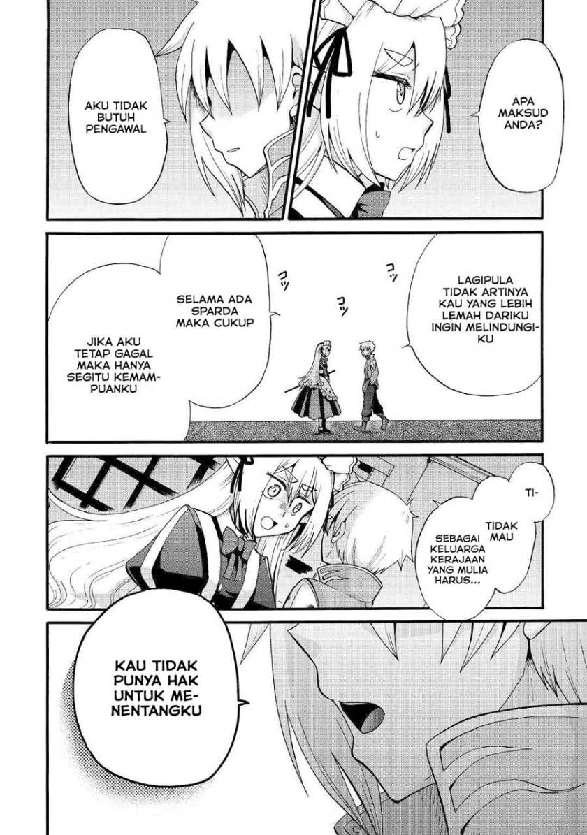 Zensei wa Ken Mikado. Konjou Kuzu Ouji Chapter 12.2 Gambar 17