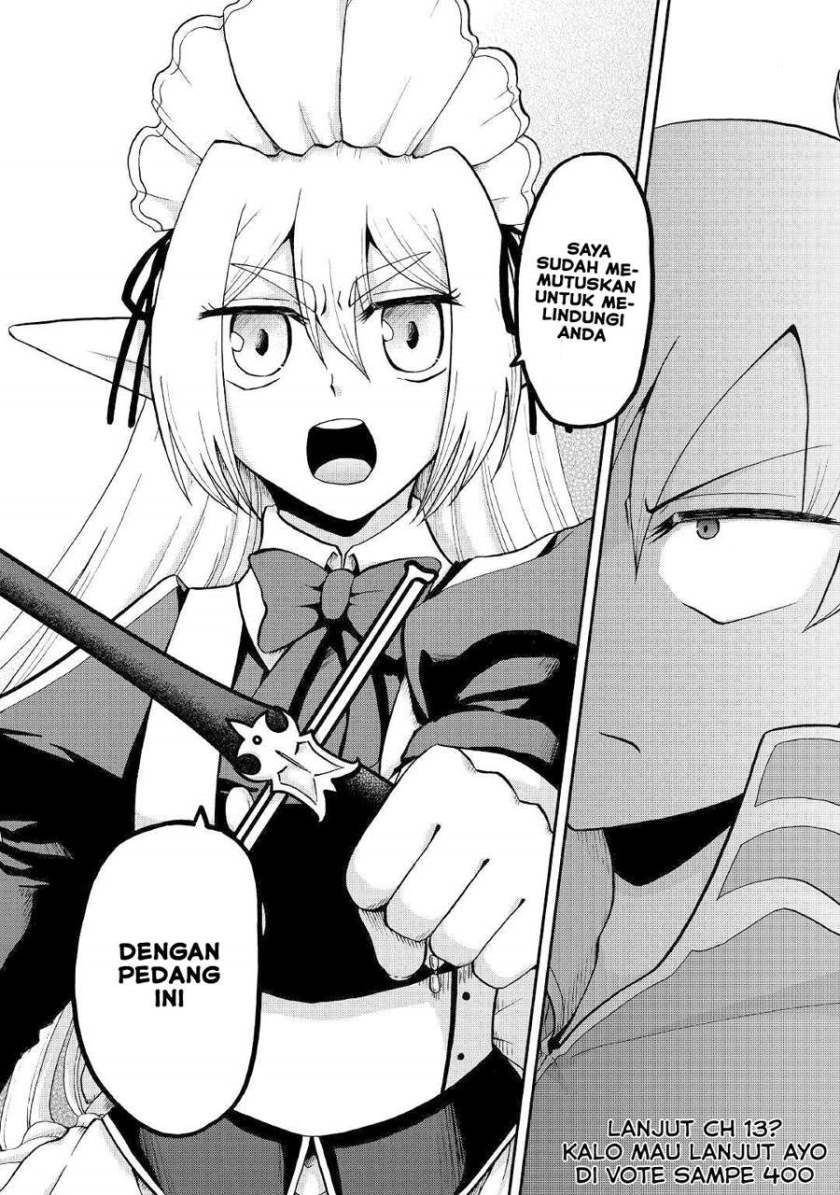 Zensei wa Ken Mikado. Konjou Kuzu Ouji Chapter 12.2 Gambar 22