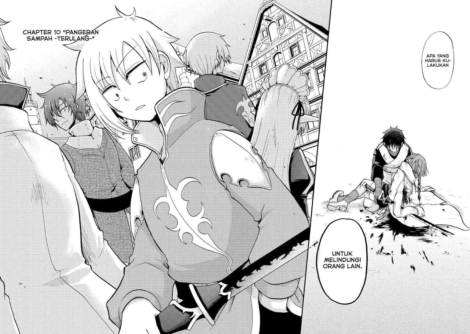Zensei wa Ken Mikado. Konjou Kuzu Ouji Chapter 10 Gambar 8