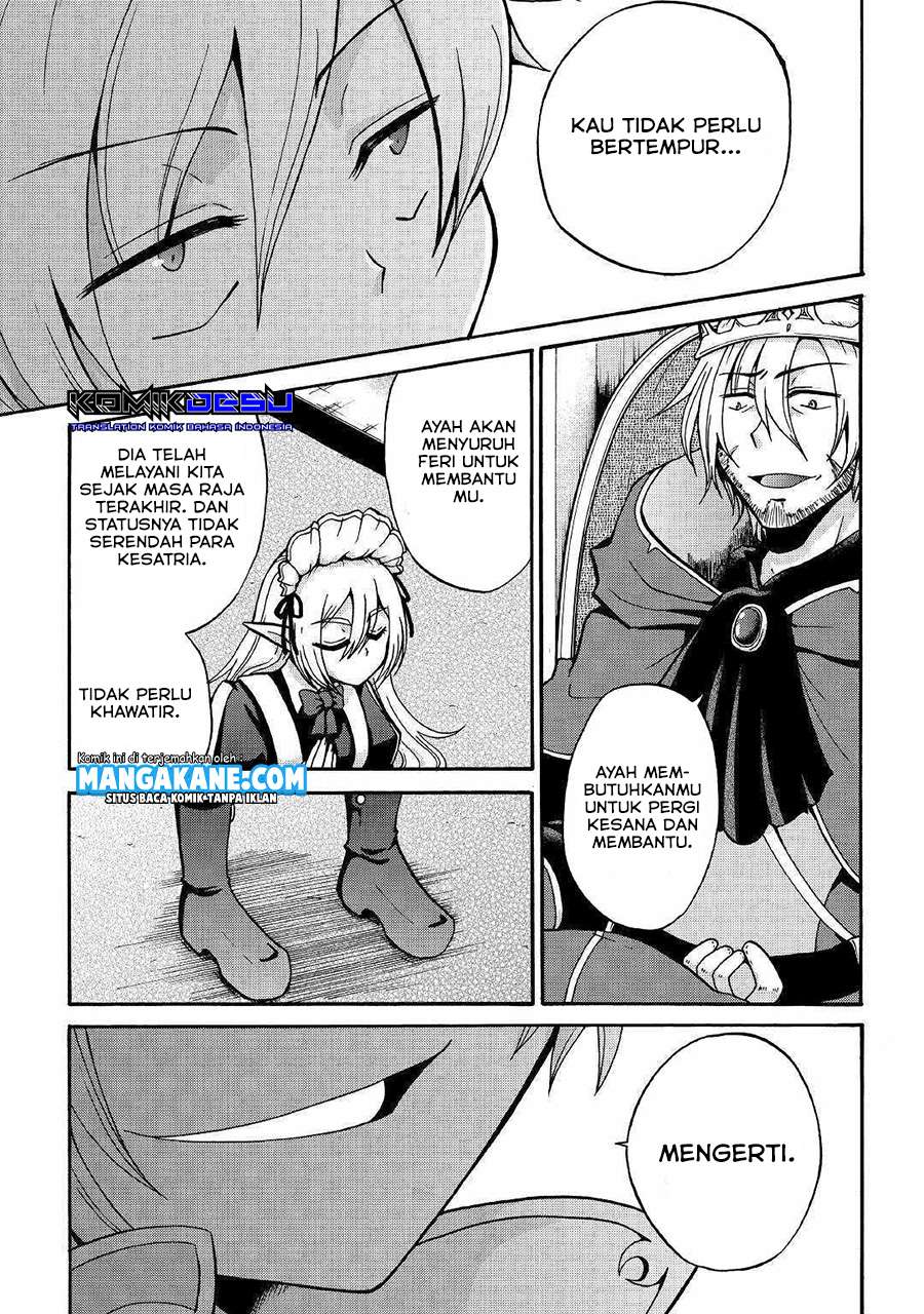 Zensei wa Ken Mikado. Konjou Kuzu Ouji Chapter 01 Gambar 14