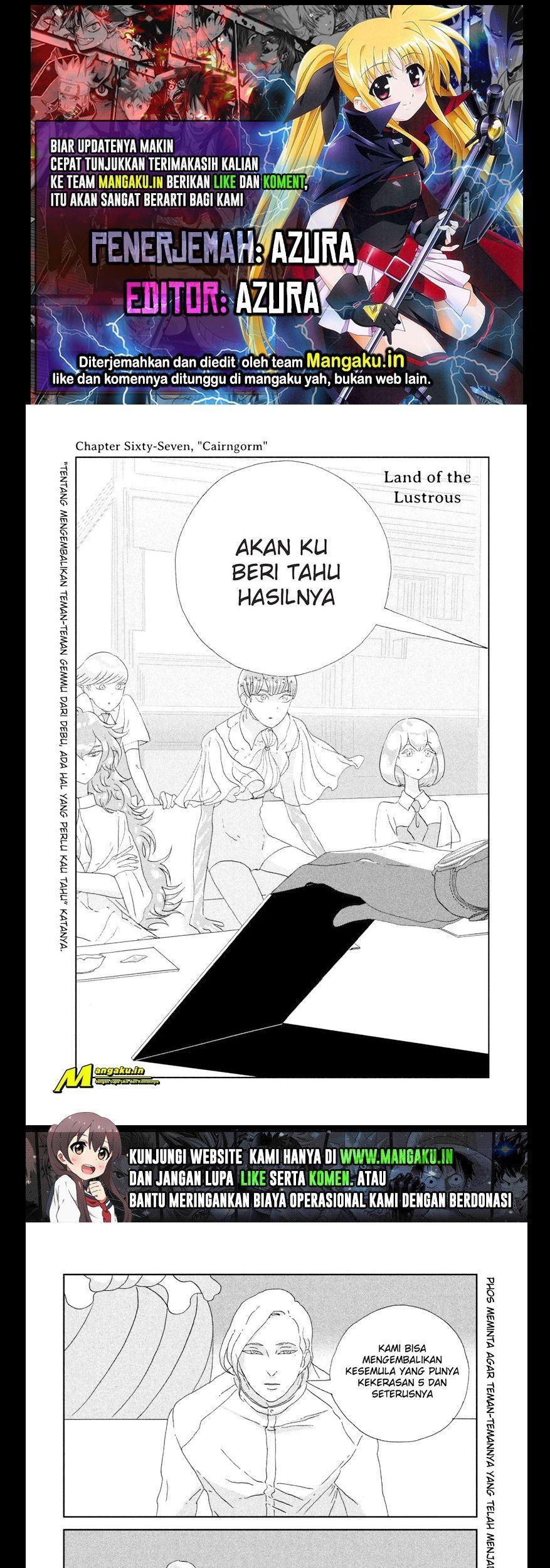 Baca Komik Houseki no Kuni Chapter 67 Gambar 1