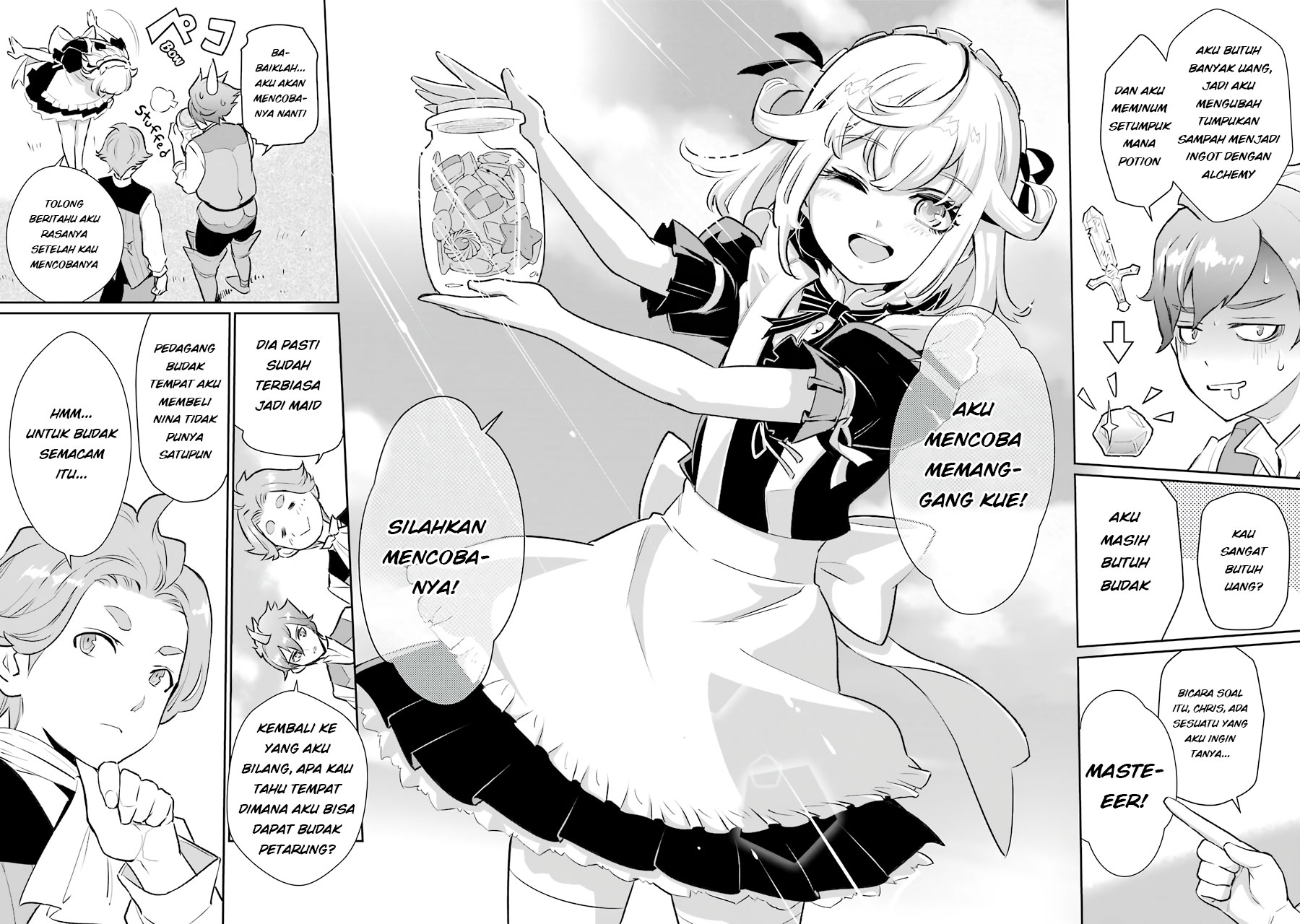 Ochikobore Kuni o Deru ~ Jitsuwa sekai de 4 Hitome no Fuyo-Jutsu-shidatta Kudan ni Tsuite ~ Chapter 07 Gambar 28
