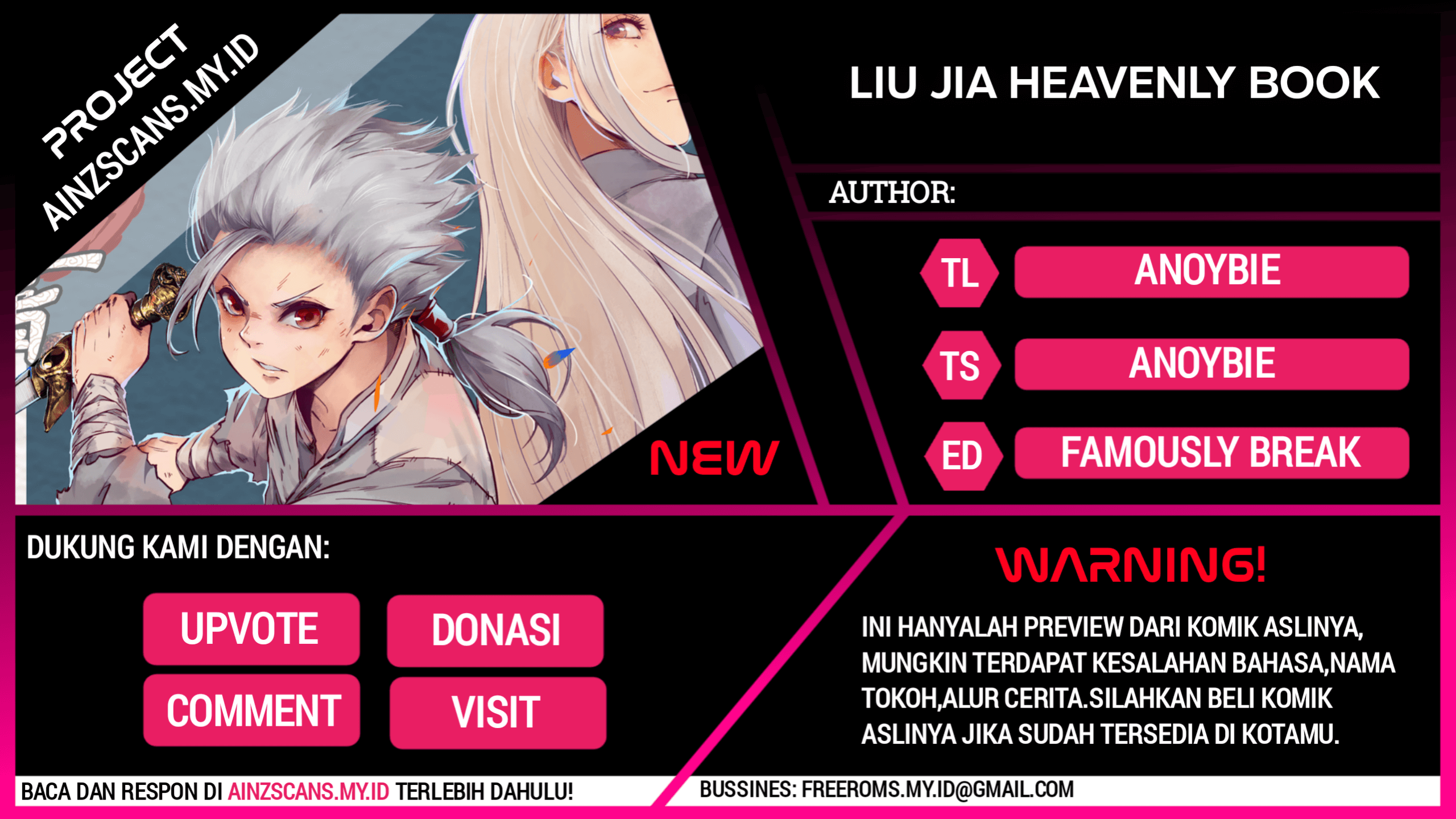 Baca Komik Liu Jia Book of Heaven Chapter 01 Gambar 1