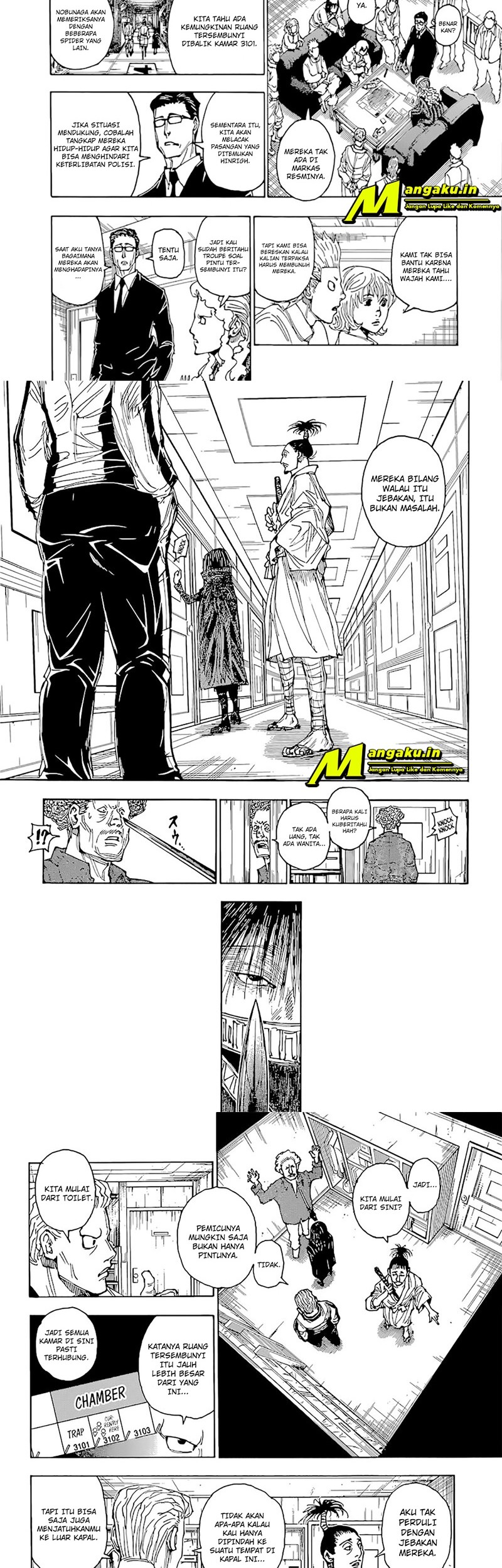 Baca Manga Hunter x Hunter Chapter 395 Gambar 2