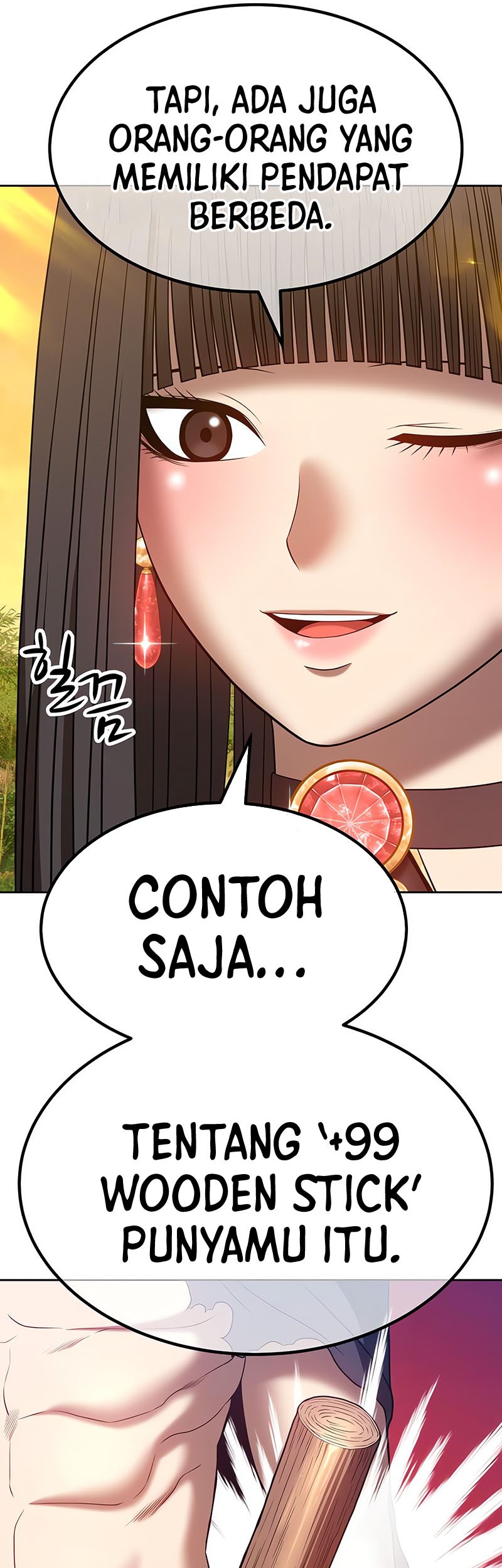 +99 Wooden Stick Chapter 38 Gambar 134